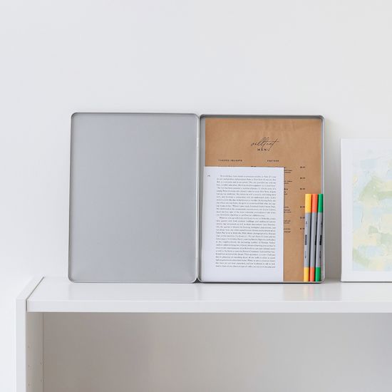 스틸 A4 문서 서류 보관 파일케이스