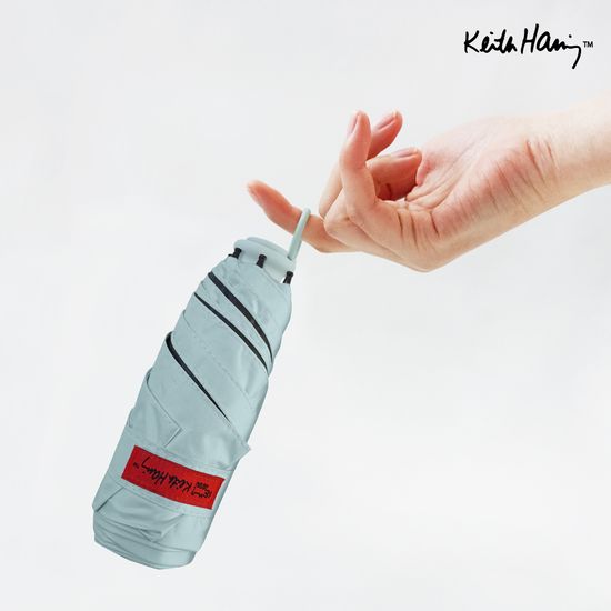 [파우치2개세트]키스해링 6K 미니퍼피ver2 5단양우산