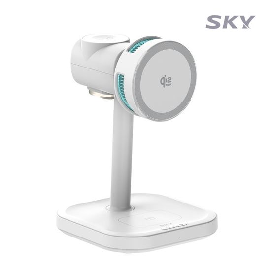 스카이 Qi2.2 4in1 맥세이프 고속 충전기 +60W 케이블