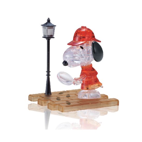 피너츠 스누피 형사 크리스탈 퍼즐 34피스