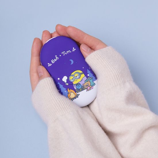 미니언즈 손난로 보조배터리 5200mAh
