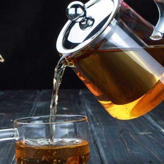 [RELEA] 내열유리 필터 티포트 - 550ml