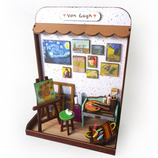 [바우하우스] 빈센트반고흐 화실 MB-07(미니 시리즈)