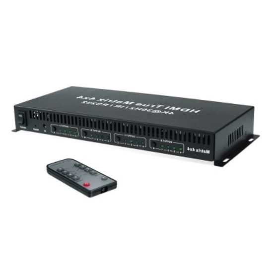 4x4 HDMI 스위치 / 매트릭스 입출력 선택기 LCAS590
