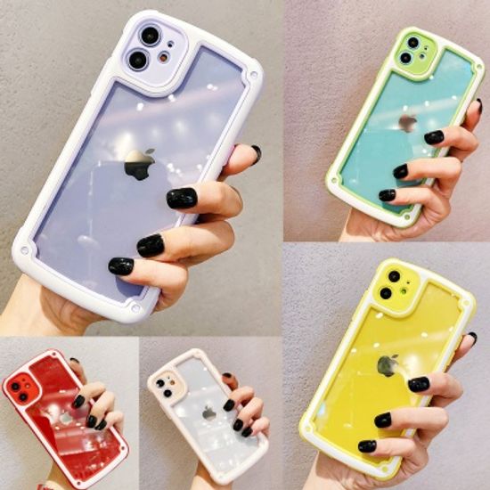 아이폰11pro/프로맥스 카메라보호 투명 범퍼 폰케이스