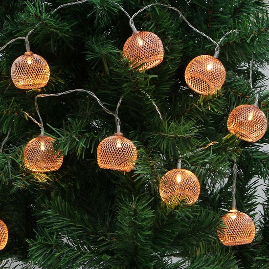 [도토로]10구 USB LED 전등갓 가랜드 전구(2M) (웜색)