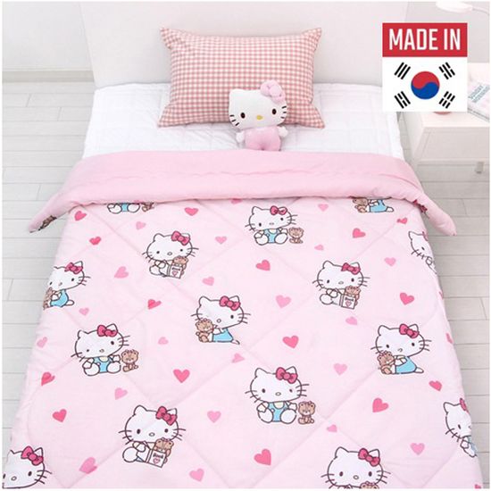 헬로키티 하트업 간절기 차렵이불C82980