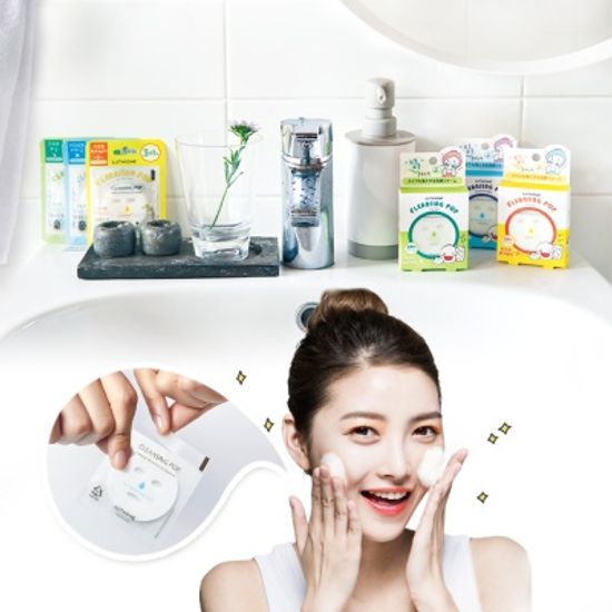 루치온 클렌징팝 DRY 클렌징폼 상자형 (10매) 3개