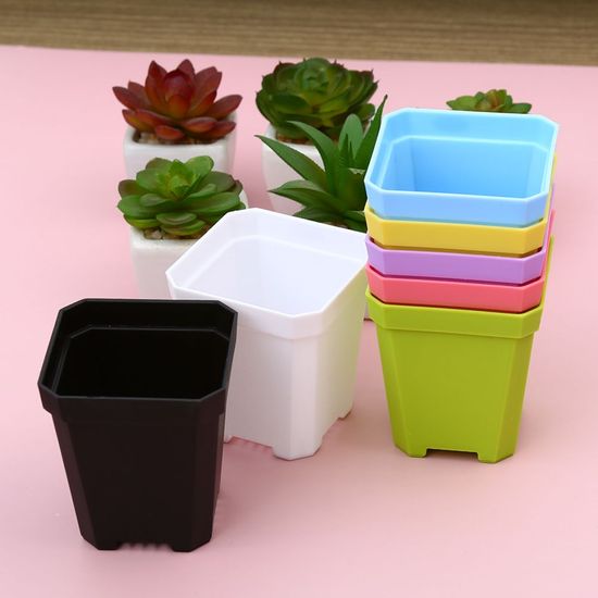 파스텔 미니 플라스틱 화분 7X8cm(W93232D)