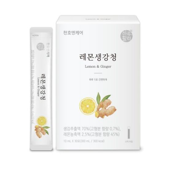 [천호엔케어] 레몬생강청 10ml * 30포
