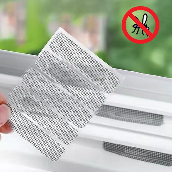 물구멍 방충망 스티커 모기장 셀프 테이프 창문 창틀