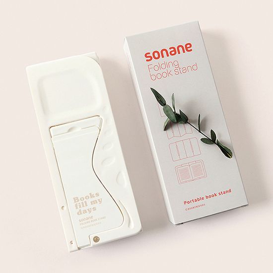 손안에 독서대 - 연핑크