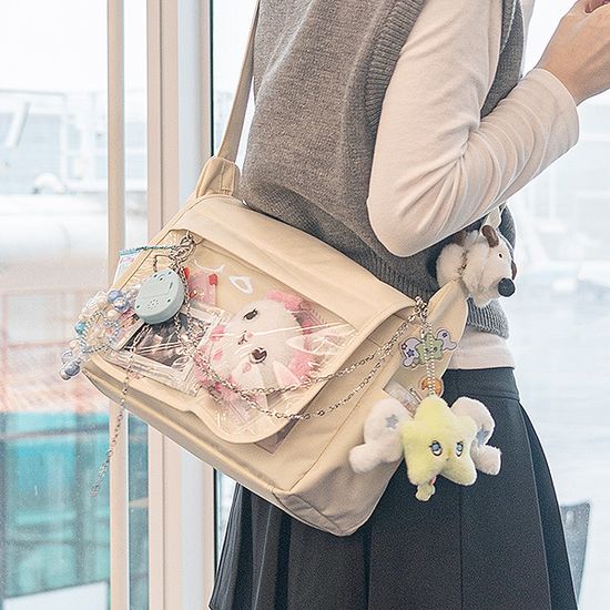 아임유얼이오 PVC 콘서트가방 일코용 이타백 덕질가방