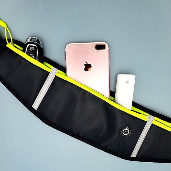 [와인앤쿡]스포츠 힙쌕 런닝 슬림포켓 1개