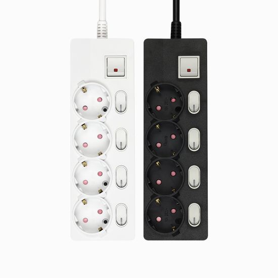 아이정 국산 멀티탭 4구 메인 개별 절전