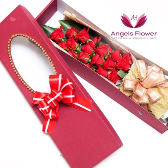 [엔젤스플라워] 너를위한 장미 꽃상자_일반형 AGFYHF05BS