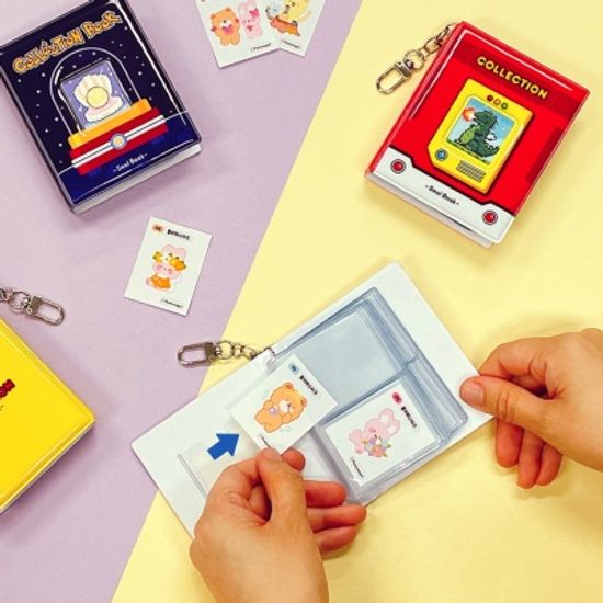 [2포켓] 미니 띠부씰북 국내제작