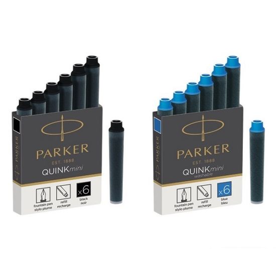 파카 만년필 잉크 카트리지-큉크 미니 2갑(12개)