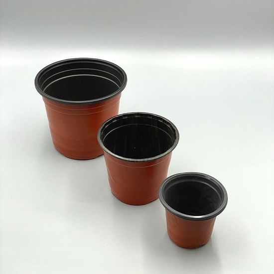 일회용 플라스틱 화분통 화분포트 90x80mm(WD2F8DE)