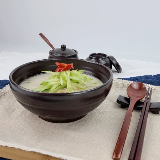 옹기종기 면기 2P + 수저세트