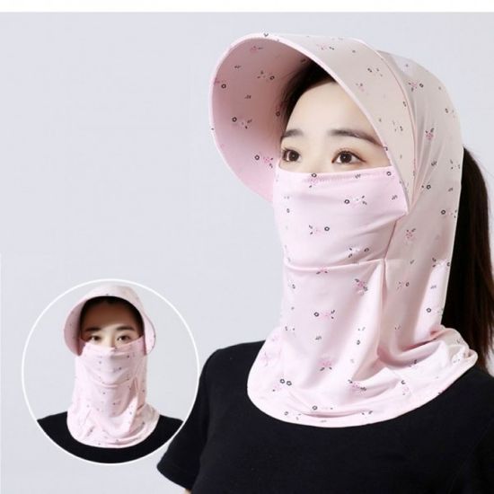 얼굴햇빛가리개 골프썬캡 여성골프마스크 골프자외선