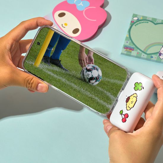 산리오캐릭터즈 PD 20W 고속충전 도킹형 보조배터리 