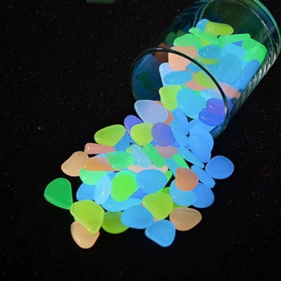 수조 데코 야광돌 화분 산책로 형광돌(WF7F6EB)