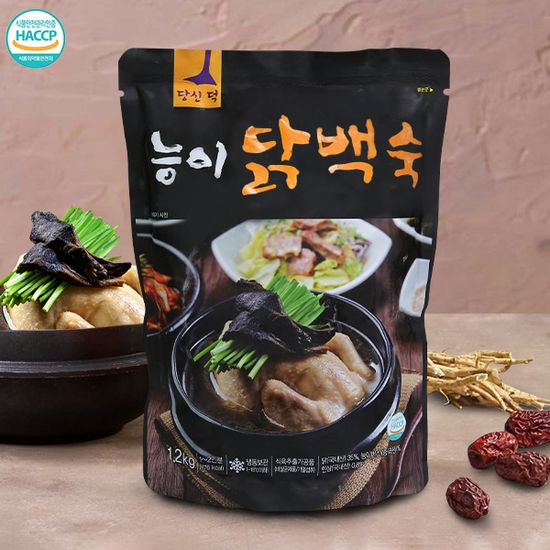 [어하둥둥] 정성담은 능이 닭백숙 1.6kg