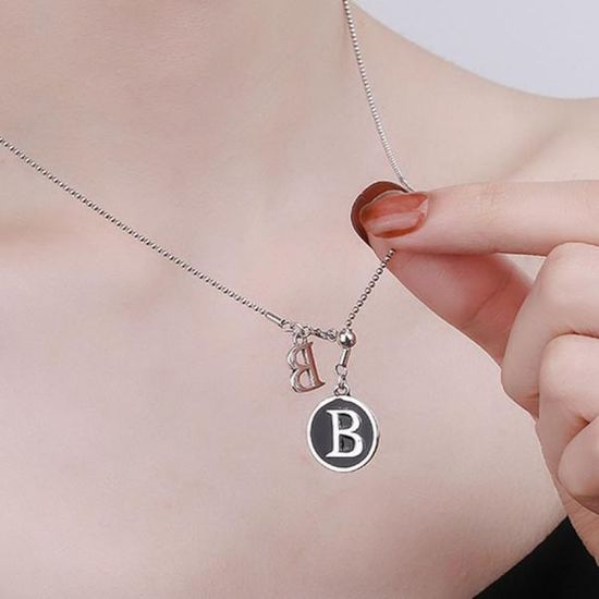 실버문925 순은목걸이 B블랜드N339 길이조절가능