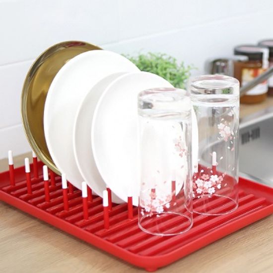 일본생산 주방접시 컵받침 트레이 식기건조대 MODERNO