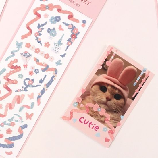 러비더비 홀로그램 씰스티커 (07-12)