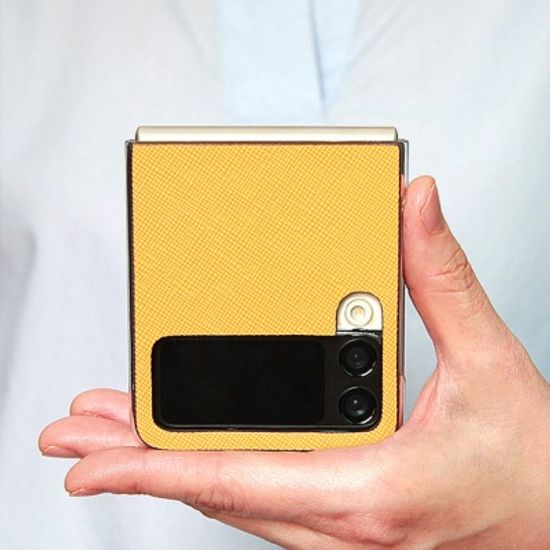 갤럭시 z플립4 가죽케이스 지플립4 케이스 사피아노