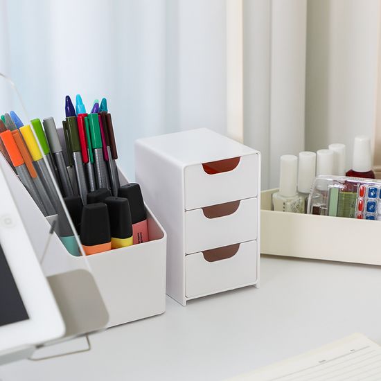 3단 책상 미니서랍 데스크정리함