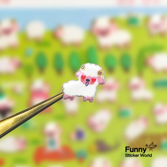 퍼니스티커 C509.1 일양 캐스팅 차일드 스티커