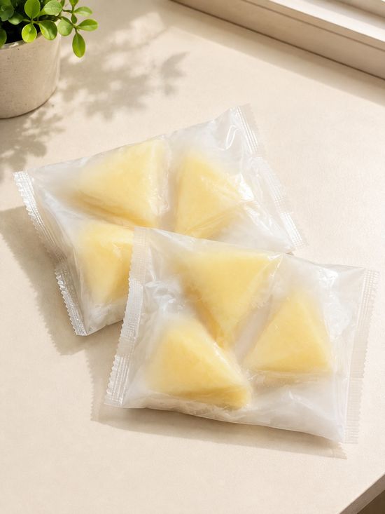비닐팩 치즈 왁뿌볼 3P 크런치말랑이 키덜트 장난감
