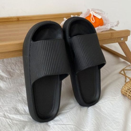 마이홈 통굽 논슬립 슬리퍼(265-270mm) (블랙)