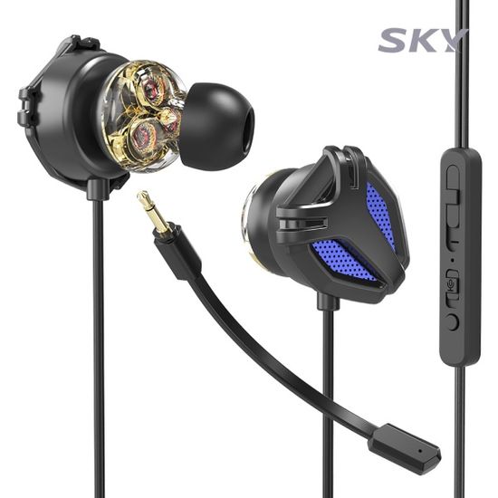 스카이 핏 트리플 드라이버 게이밍 유선 이어폰 EPM1
