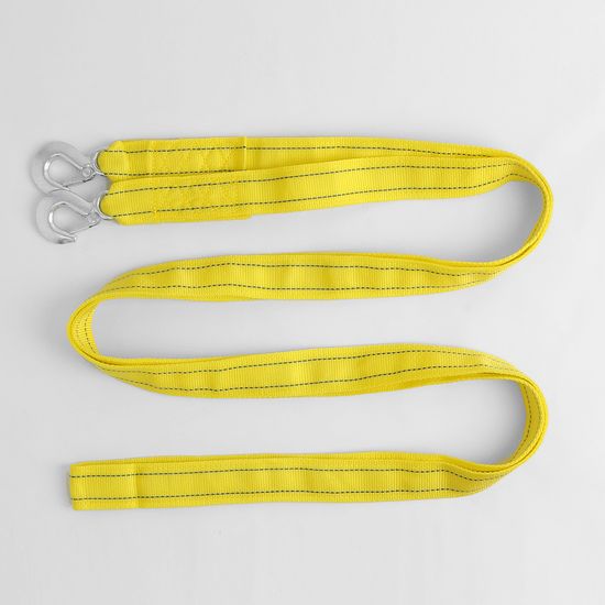 5M 고리형 차량용 견인로프(5톤) (형광옐로우)