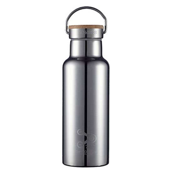 스테인레스 보온 보냉 물병 350ml (대나무캡/무광) BR350B