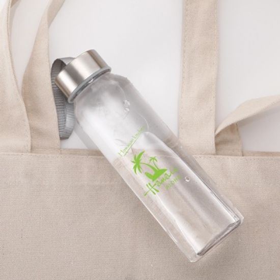 하와이안키친 롱 슬림 보틀 500ml (그린 야자수)