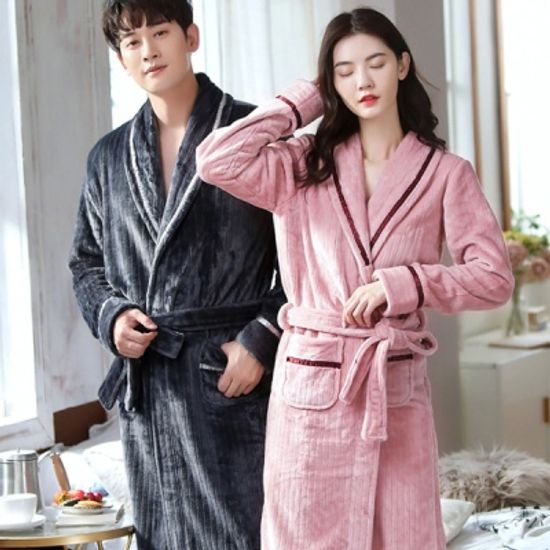 어나더뷰 남여 극세사 호텔 샤워 가운 목욕가운 973