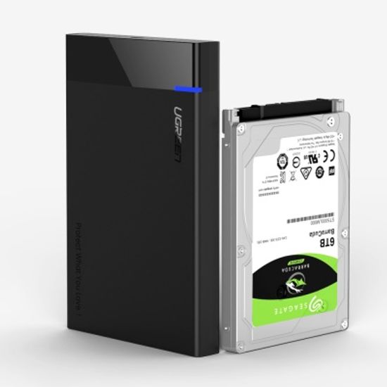 유그린 2.5인치 USB3.0 고속 외장하드 케이스 US221