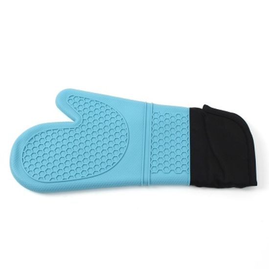 키친드 실리콘 오븐 장갑(블루) 열차단주방장갑