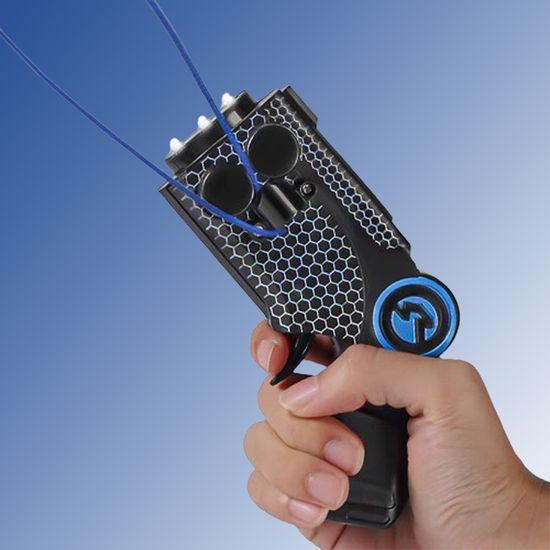 신기한 충전 LED 로프 발사기 당근총 올가미 피젯토이