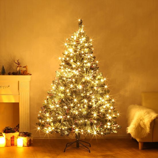 [도토로] 180cm 열매 트리 + 300구 LED 전구 (웜색)