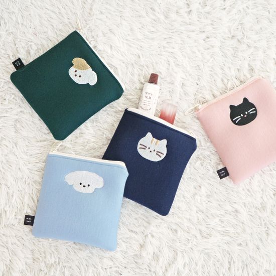 오첵 위드유 화장품 생리대 이어폰 파우치