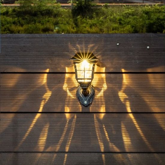 LED 가든램프 / 벽면거치 정원등 /태양광충전 LER177D