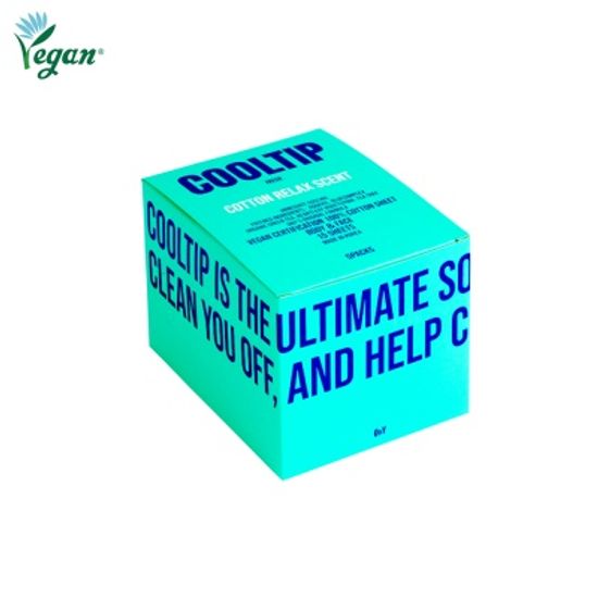 쿨팁 FRESH ICE 코튼티슈 [극강쿨링+퍼퓸+비건] 5팩