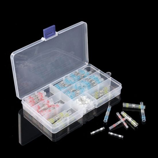 전선연결 납땜 열수축 튜브 150p세트 방수 전선커넥터