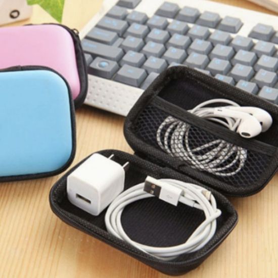 미니 파우치 이어폰 케이블 충전기 보관함(WDB9280)